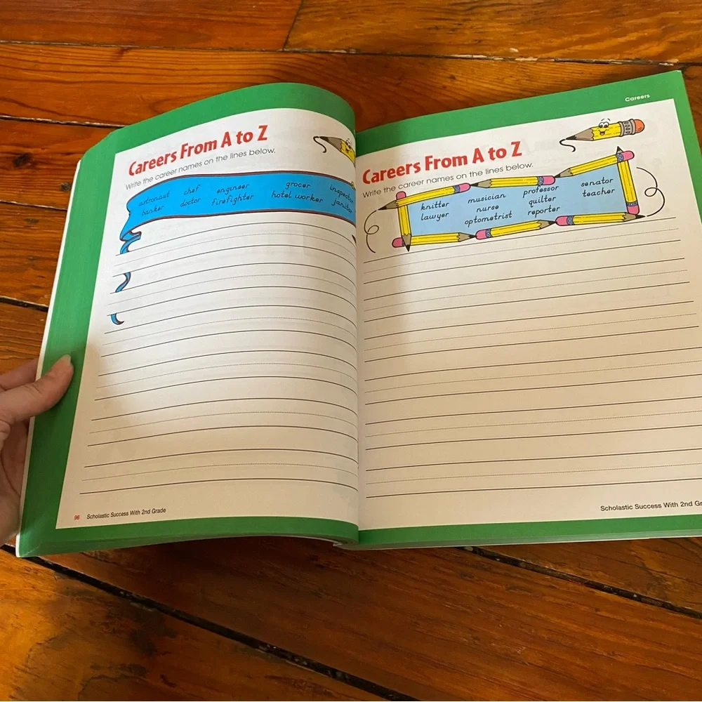 🧩 3/$20 Scholastic 2nd Grade Woorkbook